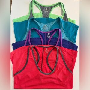 Set of 4 Old Navy Racerback Tank Tops Women’s size S